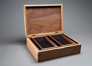 Caja de Madera de Pino para Regalos, Hecha a Mano, sin Acabado, para Manualidades, Estilo Clásico, Ecológica, Tamaño Personalizado - Product Image 4