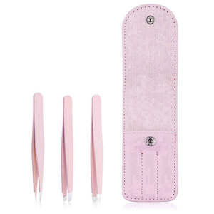 แหนบแต่งคิ้วสแตนเลสปลายเหลี่ยมแบบใช้ซ้ำได้ ผลิตในปากีสถาน ออกแบบโลโก้ของคุณเองได้ - Product Image 4