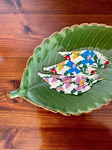 Pendientes de cuentas con diseño floral creativo, hechos a mano, estilo bohemio para mujer – Joyería ligera y a la moda para fiestas y uso diario - Product Image 2