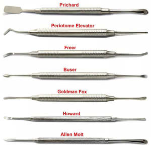 Haute Qualité CE ISO Approuvé En Acier Inoxydable Ascenseurs Chirurgicaux Manuel Dentaire Parodontal Micro Chirurgie Orale Équipement Dentaire - Product Image 4