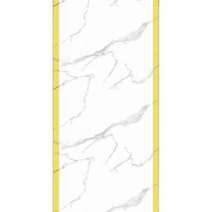 Panneau mural 3D en marbre alternatif à haute brillance UV, directement de l'usine, moderne, imperméable, autocollant mural pour la décoration de la maison et des hôtels commerciaux - Product Image 3