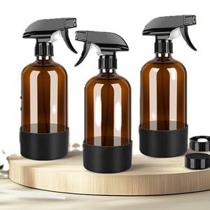 Protège-bouteille en caoutchouc lavable et écologique, anti-rayures, pour flacon en verre ambré d'huiles essentielles - Product Image 1