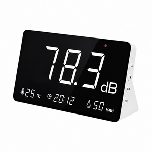 Professional Digital Sound Level Meter with USB Data Logging with Temperature & Humidity Display Factory Calibrated A-Weighting - Product Image 1