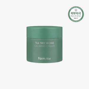 Crème hydratante apaisante Biome Farmstay 80 ml pour peaux sensibles, infusée à l'huile d'arbre à thé, en flacon - Product Image 1