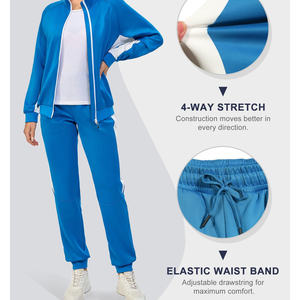 Conjuntos Deportivos para Mujer, Sudadera con Estampado Personalizado, Fácil de Usar, para Uso en Exteriores, Conjunto para Correr, Nuevo Diseño, Ropa Deportiva para Mujer - Product Image 4