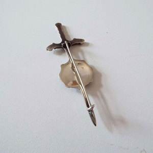 Broche de Plata de Ley Vintage con Diseño Celta para Kilt Escocés, Accesorio de Alta Calidad para Vestimenta - Product Image 6