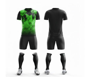 Customized Football Team Uniform Sublimation | <b>Men</b> Women Youth Sizes | Lightweight Quick Dry Training Sportswear - Product Image 2