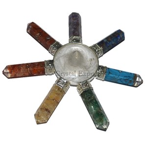 Obtener en línea Chakra raíz jaspe rojo generador de energía de orgón herramienta fengshui Chakra raíz jaspe rojo generador de energía de orgón para la venta - Product Image 3