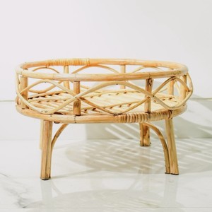 Support à plantes en rotin écologique, présentoirs pour plantes vertes, paniers pour plantes d'intérieur, supports pour pots, étagères - Product Image 2