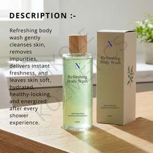 Gel de Ducha Hidratante con Vitamina E, Extractos Botánicos Naturales, Limpieza Profunda, Piel Suave y Fresca, Cuidado Diario - Product Image 5