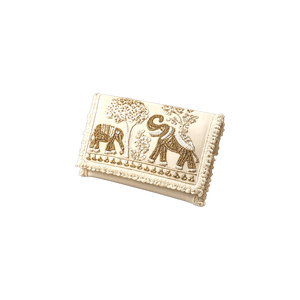 Handmade Cotton Beaded <b>Elephant</b> Clutch Purse for Women Luxury Embroidered Evening Party Home <b>Decoration</b> Handbag - Product Image 3