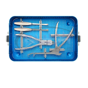 Kit de Herramientas de Revisión Quirúrgica con Certificación CE, Extractor de Tornillos Quirúrgicos de Acero Inoxidable e Instrumentos para Extraer Tornillos Rotos de Blush Surgical - Product Image 3
