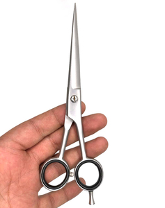 Ciseaux de coiffure professionnels en acier inoxydable de haute qualité pour la coupe et l'éclaircissement des cheveux, ciseaux de barbier pour salon - Product Image 1