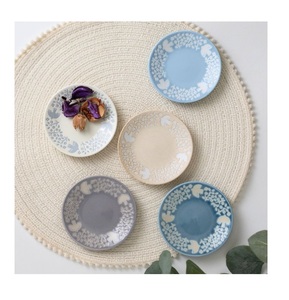 Recommended Wholesale Luxury Classic Round Porcelain Enamel Deep <b>Small</b> Plates Set - Product Image 1