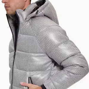 Veste matelassée en promotion, haute qualité, chaude pour l'hiver, couleur et design personnalisés, vestes matelassées pour hommes - Product Image 5