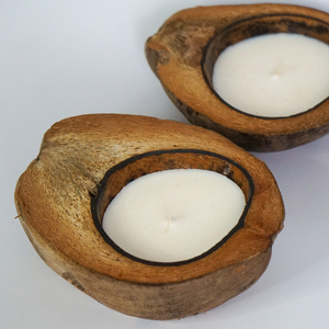 Beautiful natural <b>candles</b> for home decoration accessories coconut shell scented soy wax <b>candle</b> - Product Image 6