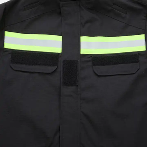 Combinaison de travail OEM au design optimal, de haute qualité, confortable, 100 % coton, orange, pour la sécurité, fournie directement par l'usine - Product Image 5