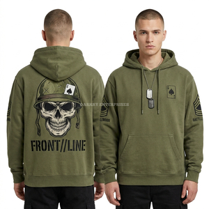 Sudadera con Capucha Clásica de Forro Polar de 400 g/m² para Hombre, Sudadera Retro con Estampado de Letras, Sudadera Versátil para Uso Diario, Tejido de Alta Densidad, Ropa Urbana - Product Image 4