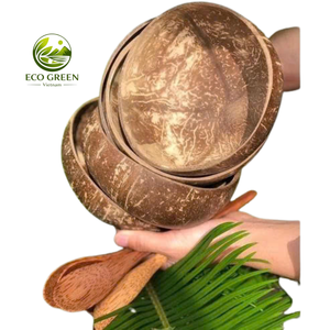 Factory Direct <b>Coconut</b> Bowl Natural <b>Coconut</b> <b>Shell</b> Bowl OEM Custom Logo Kitchenware Supplier Vietnam - Product Image 6