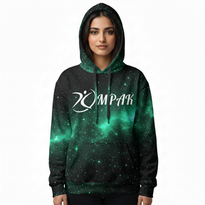 Sweat à capuche unisexe surdimensionné haut de gamme avec design entièrement sublimé pour un streetwear avant-gardiste - Product Image 1