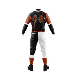 Ensemble sportif de qualité supérieure, coupe athlétique, prêt pour l'entraînement et la compétition, uniforme de baseball. - Product Image 3
