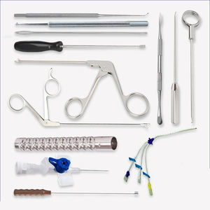 Ensemble d'instruments chirurgicaux manuels en acier inoxydable pour arthroscopie de l'épaule, instrument orthopédique vétérinaire, crochet de suture 1 par Dentavex - Product Image 1