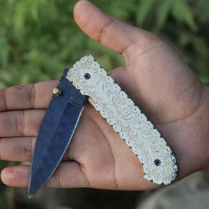 Classic Style Bowie Knife Handmade <b>Outdoor</b> Hunting Knife with Strong Fixed Blade Comfortable Handle for Camping Survival - Product Image 4