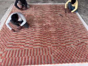 Comfortable and Durable High Pile Wool/Silk <b>Hand</b> <b>Tufted</b> <b>Rugs</b> for Home Flooring Extra Thick and Modern Design - Product Image 4