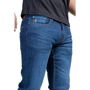 Jeans en denim pour hommes de marque OEM 2026, tissu de haute qualité, impression de logo personnalisée, écologique, style urbain, collection printemps pour garçons - Product Image 6