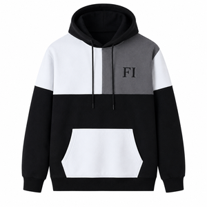 Custom Oversized Hoodies Heavy Cotton Blend Sweatshirt <b>Thick</b> <b>Fleece</b> Winter Clothing Wholesale Factory Direct Supplier - Product Image 5