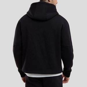 เสื้อฮู้ดดี้โอเวอร์ไซส์สองชั้น ผ้าฟลีซโพลีเอสเตอร์/คอตตอน ระบายอากาศได้ดี น้ำหนักเบา เป็นมิตรกับสิ่งแวดล้อม คุณภาพสูง สำหรับผู้ชาย - Product Image 6