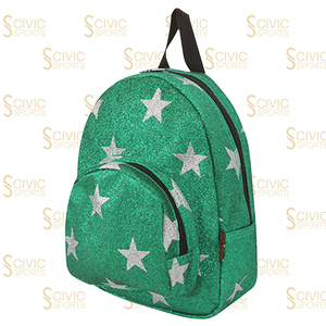 Glitter <b>Backpack</b> for Teenagers Fashion <b>School</b> Book Bag with Anti-theft Zipper Closure and Polyester Sports - Product Image 5