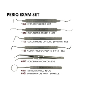 Kit de Instrumentos Quirúrgicos Dentales Manuales de Acero Inoxidable con Certificación CE, para Limpieza Dental y Periodontal - Product Image 4