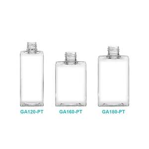 ขวด PETG สีขาวทรงสี่เหลี่ยมผืนผ้า ขนาด 50 มล.-300 มล. สำหรับแชมพู พร้อมฝา PP และหัวปั๊ม (รุ่น GA-PT) - Product Image 5