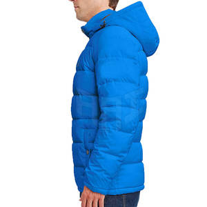 เสื้อแจ็คเก็ตพัฟเฟอร์บุผู้ชายสำหรับฤดูหนาว อุ่น น้ำหนักเบา มีฮู้ด บุผ้านวม แจ็คเก็ตแฟชั่นลำลอง - Product Image 5