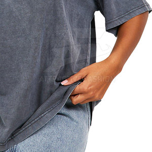 Camiseta de Mujer con Lavado Ácido a Precio de Mayoreo, Material Suave al Tacto, Corte Holgado y Moderno - Product Image 6