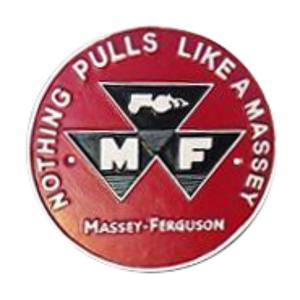Massey-Ferguson Round Metal Plaque With MF <b>Logo</b> And Slogan For Promotional Use Decorative Round Shape Metal Signs Handmade - Product Image 5