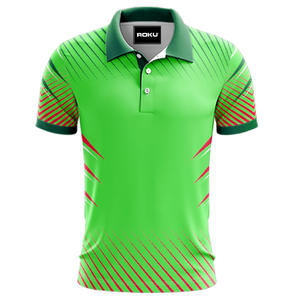 Polos à sublimation personnalisée | Vêtements de sport d'impression OEM/ODM pour hommes et femmes Vente en gros Polos à sublimation par sublimation - Product Image 3