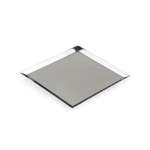 Plateau carré en acier inoxydable, élégant plateau de service pour les collations, les fruits, les apéritifs, durable, résistant à la rouille, parfait pour les fêtes à domicile - Product Image 6