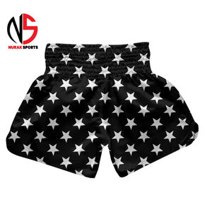 กางเกงมวยไทยผู้ชายสั่งตัดคุณภาพสูง แฟชั่นลำลอง ทันสมัย ไม่ยับ ขายดี ลายเรียบ ราคาพร้อมบริการ OEM 2026 - Product Image 2