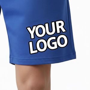 กางเกงขาสั้นกีฬาแบบสวมใส่ได้ทั้งชายและหญิง แห้งเร็ว ระบายอากาศได้ดี น้ำหนักเบา ผ้าตาข่ายสองชั้น เอวกลาง มีเชือกผูก  ผ้าโพลีเอสเตอร์ 100% - Product Image 3