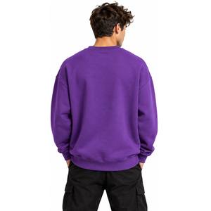 Sudadera de Cuello Redondo Extra Grande de Algodón Personalizada para Hombre, Proveedor de Fábrica al por Mayor, Etiqueta Privada, Pedidos al por Mayor, Marcas de Ropa Urbana, Minoristas - Product Image 2