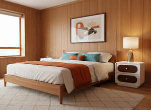 Base de Cama para Dormitorio, Venta al por Mayor, Muebles Hechos a Mano, Directo de Fábrica, Muebles de Madera de Primera Calidad, OEM ODM - Product Image 4