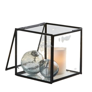 Decor/accessories <b>Black</b> Metal Framed Jewelry Box - Product Image 2