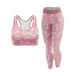 Conjunto de Yoga para Mujer de Último Diseño, Bra Deportivo Sin Costuras y Leggings de Cintura Alta, Ropa Deportiva Transpirable para Gimnasio y Fitness - Product Image 5