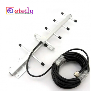 Antena Yagi de Polarización Vertical ETEILY de Alta Ganancia, 2.4GHz, 15dBi, con Cable RG58 (L-3Mtr) + Conector N Macho - Product Image 1