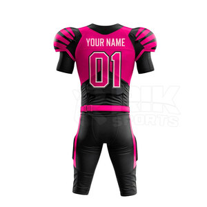 Nouvelle conception, logo personnalisé, uniforme de football américain 2026, uniforme de football américain sur mesure, best-seller, fabriqué au Pakistan - Product Image 3