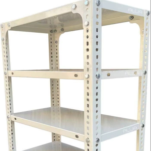 Estante Metálico Ranurado Mini (3 x 2 x 1 Pies / 36 x 24 x 12 Pulgadas) con 5 Estantes - Product Image 1