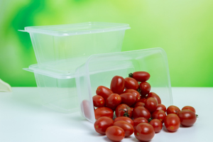 Conteneur alimentaire rectangulaire transparent jetable en plastique avec couvercle, 550, 650, 750, 1000 ml, prix abordable, directement de l'usine - Product Image 5