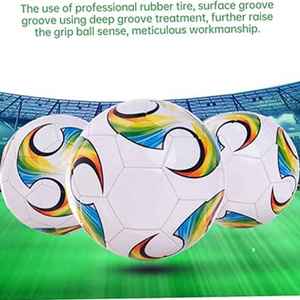 Ballon de football SOLID INTERNATIONAL avec logo personnalisé, design personnalisé, tailles 1 à 5, léger, résistant à l'eau - Product Image 6